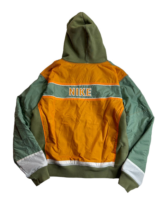 Reworked Nike Zip Hoodie