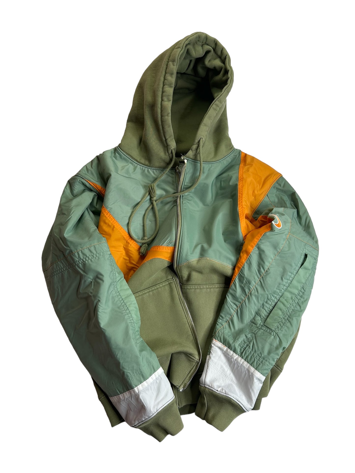 Reworked Nike Zip Hoodie
