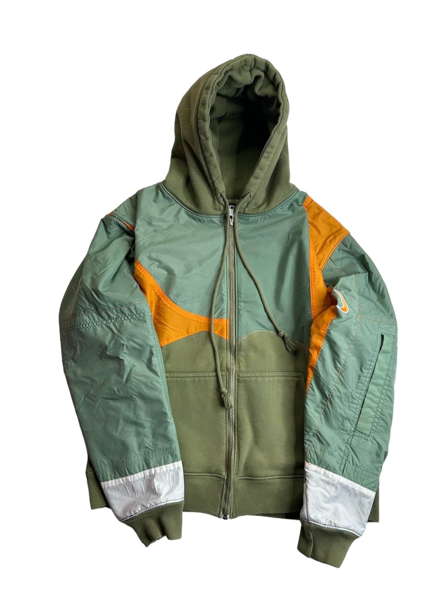 Reworked Nike Zip Hoodie