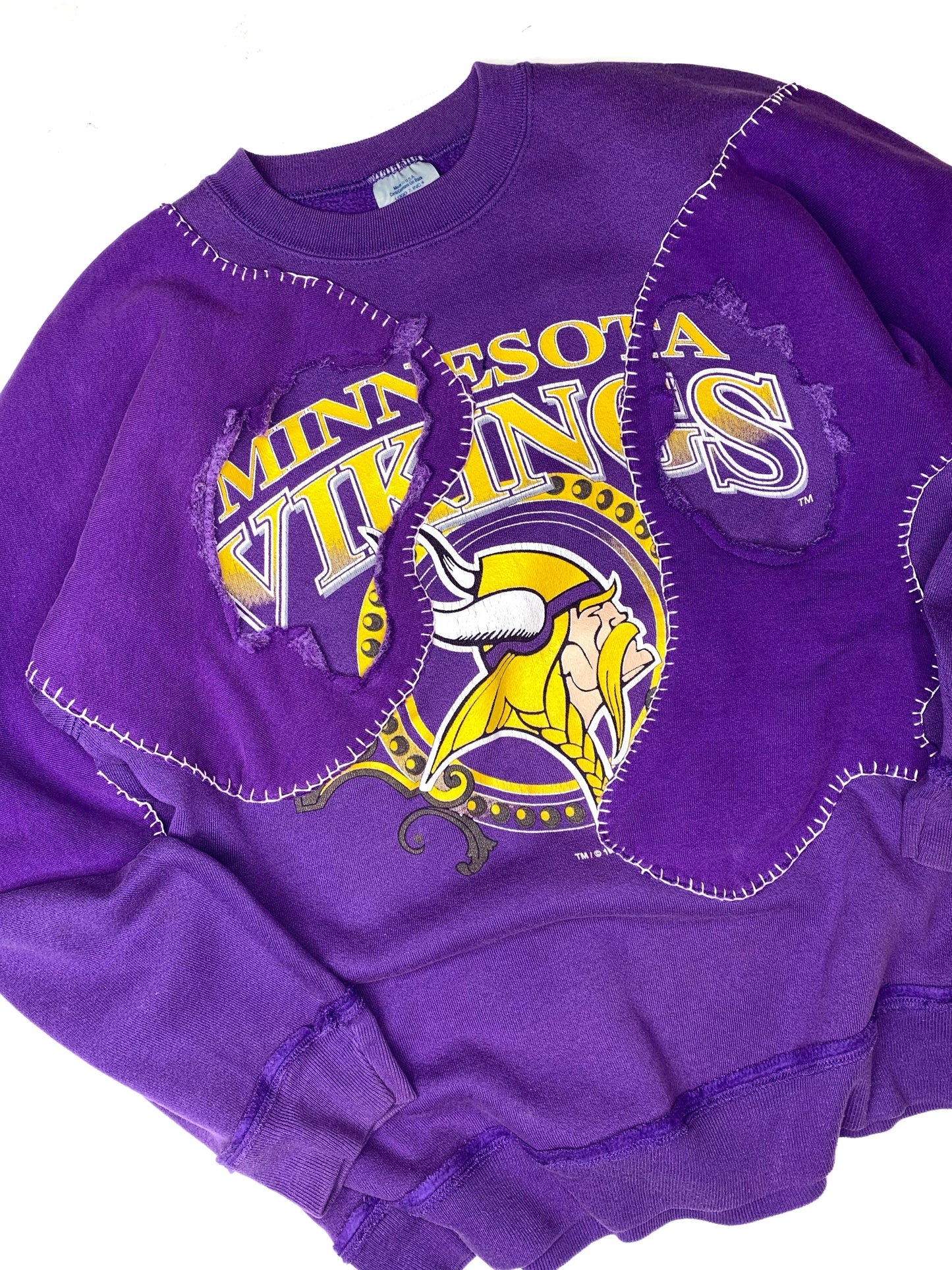 Vintage Minnesota Vikings Reworked Crewneck