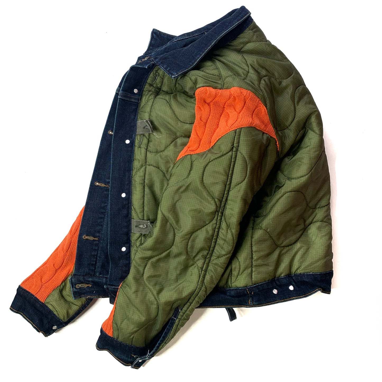 Reversible denim