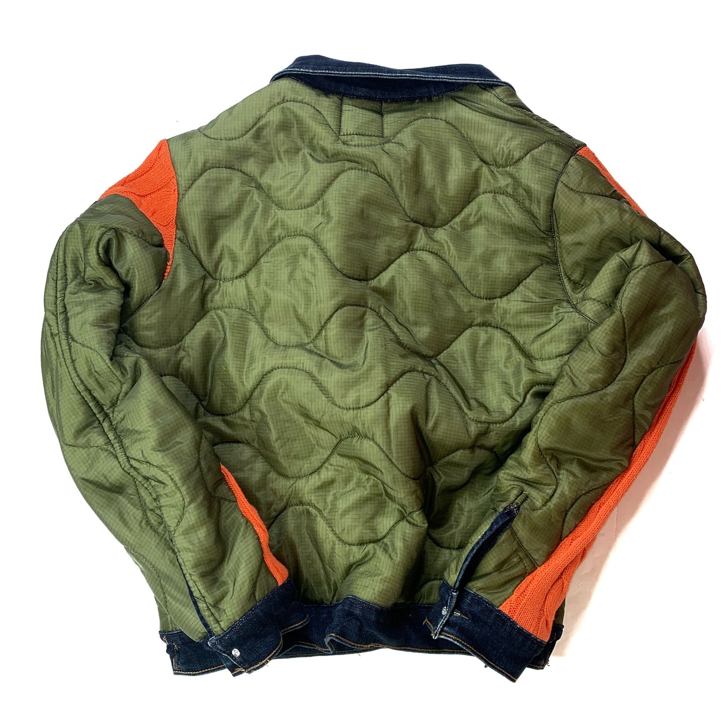 Reversible denim