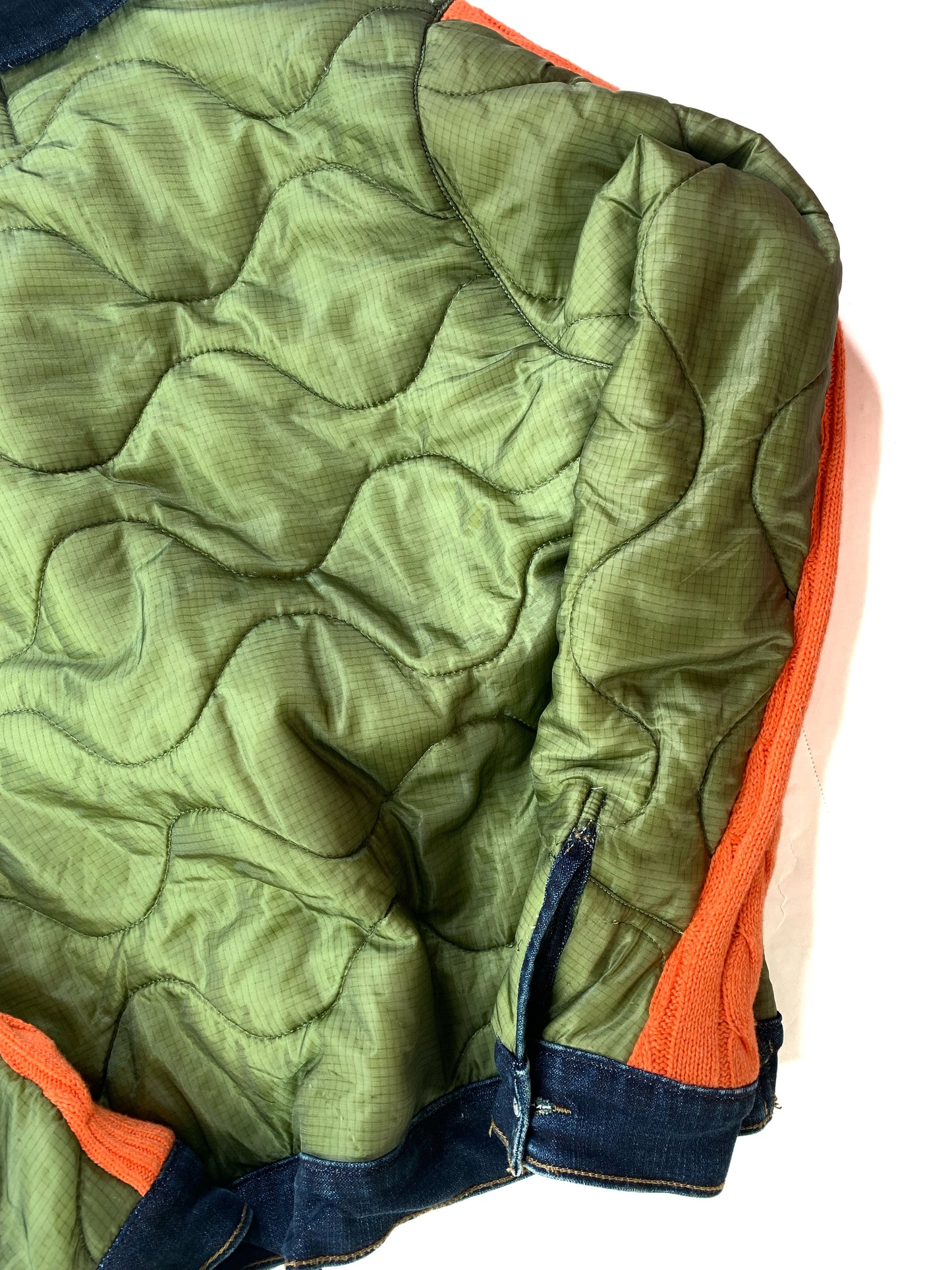 Reversible denim