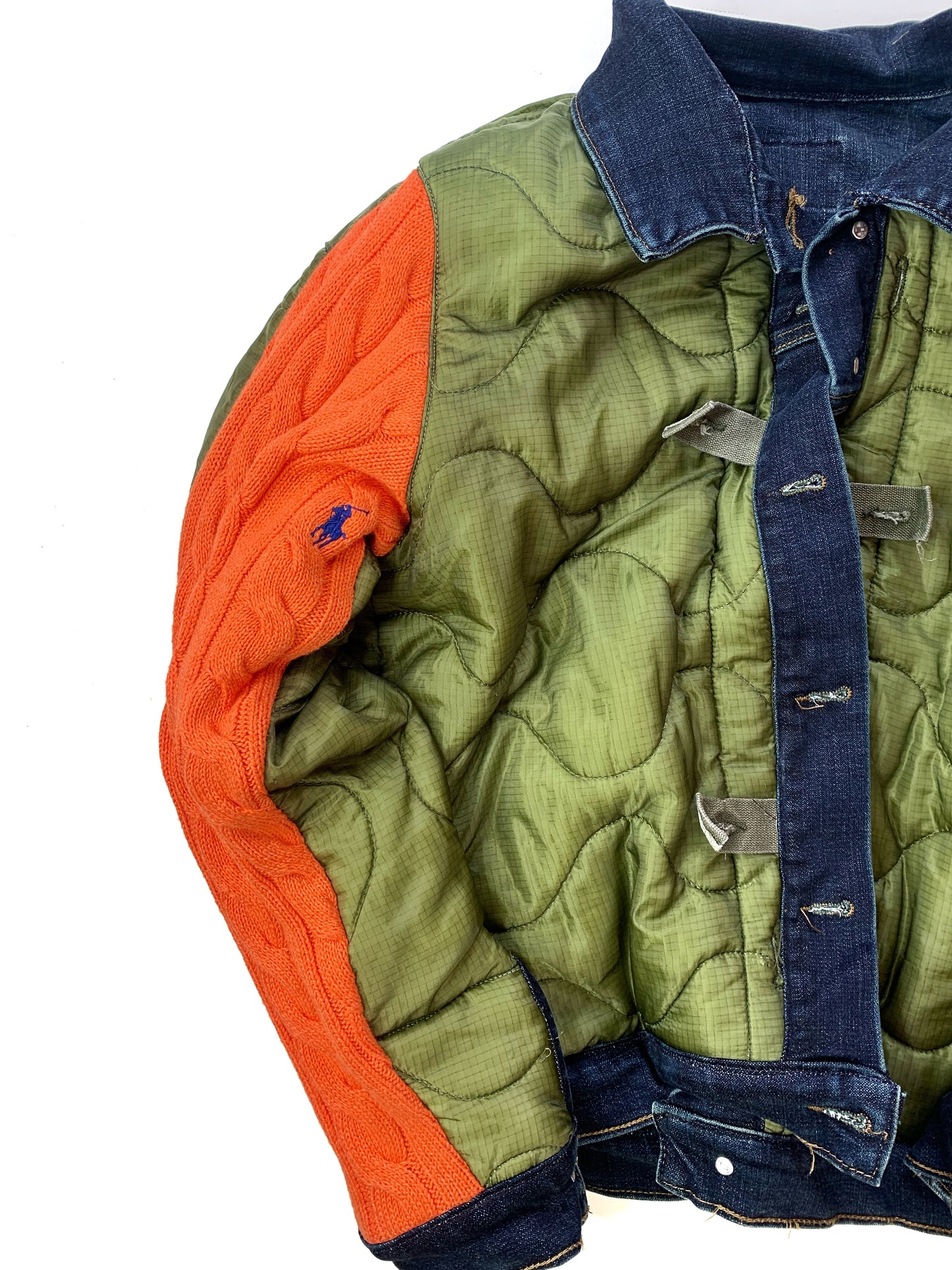 Reversible denim