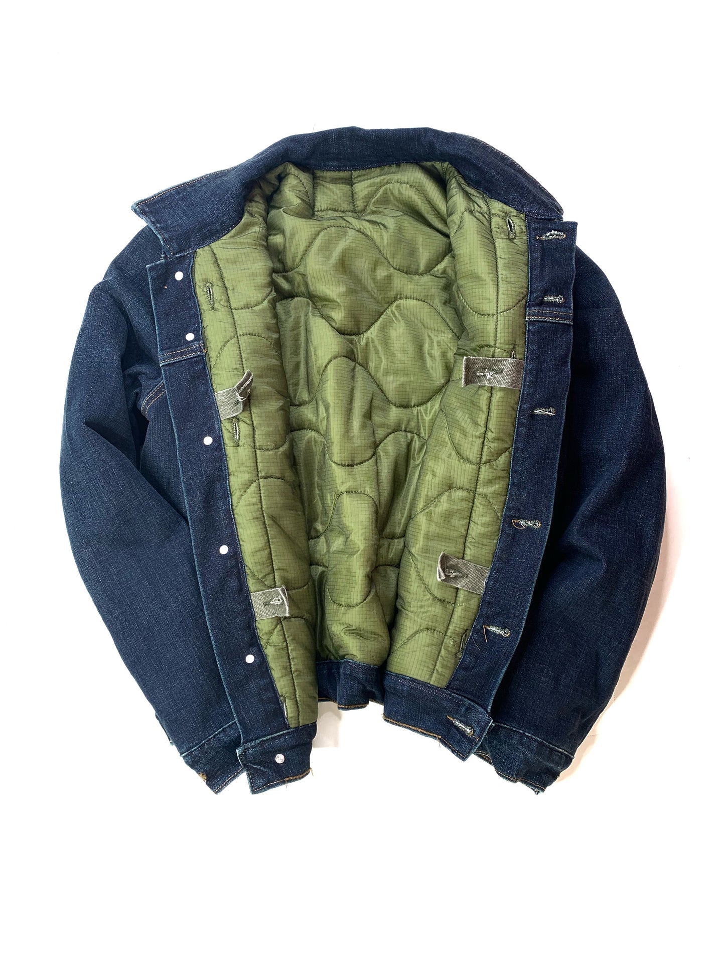 Reversible denim
